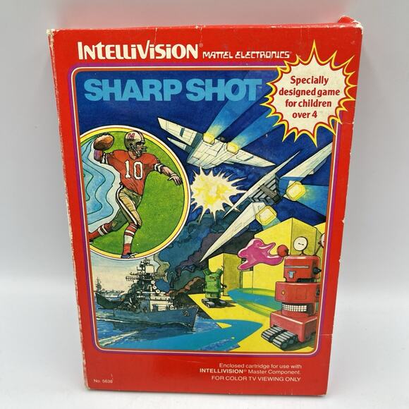 Intellivision Sharp Shot (1982) - With Original Box - Picture 4 of 11